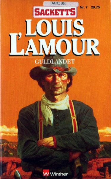 Guldlandet (Sackett) - Novel (Danish) | The Official Louis L&#39;Amour Website