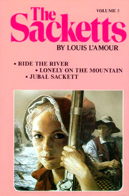 Paperback Warrior: Sacketts #05 - Ride the River