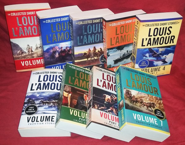 The Collected Short Stories of Louis L'Amour - 9 volume paperback set -  Short Story